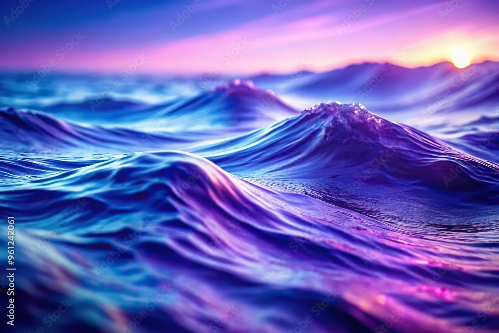 Abstract waves background with blue and purple colors Abstract waves background with blue and purple colors