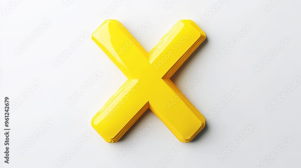 Obraz premium 3D letter 