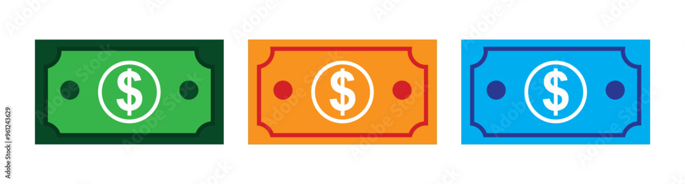 dollar icon vector. symbol, sign, money, coin dollar icon vector. symbol, sign, money, coin
