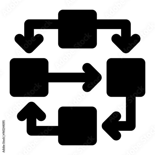 bayesian network, bayes theory, bayesian, activity diagram, probabilistic, algorithm solid or glyph icon