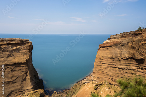 Cliff Landscape Background