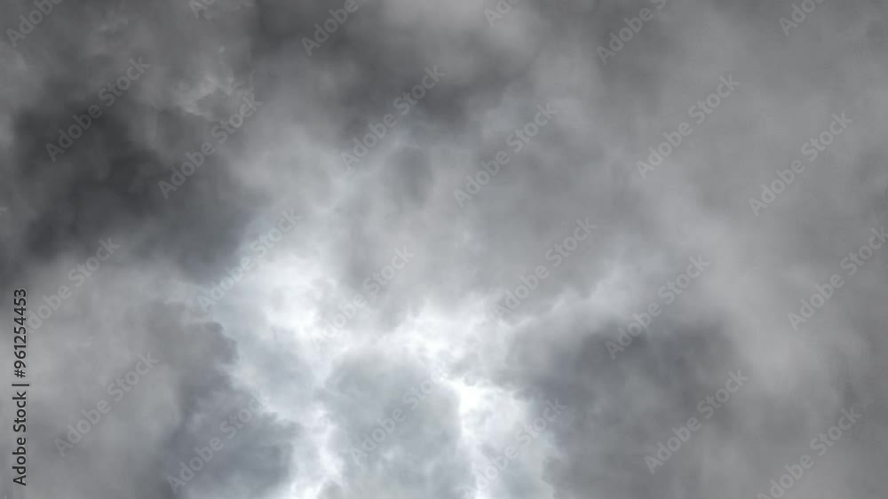 Lightning in dark sky, Composition of nature 4k. Lightning in dark sky, Composition of nature 4k.