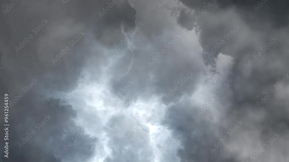 gray and dark clouds in the spring sky, thunderstorms gray and dark clouds in the spring sky, thunderstorms