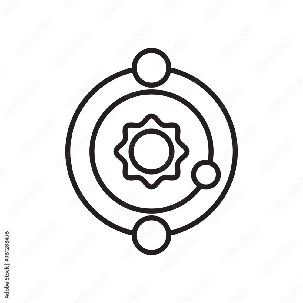 Obraz premium Space Icon