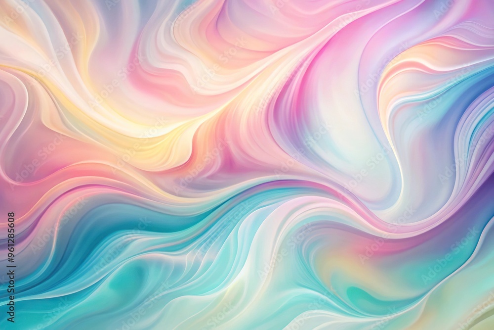 Asymmetrical abstract modern fluid background with soft pastel colors Asymmetrical abstract modern fluid background with soft pastel colors