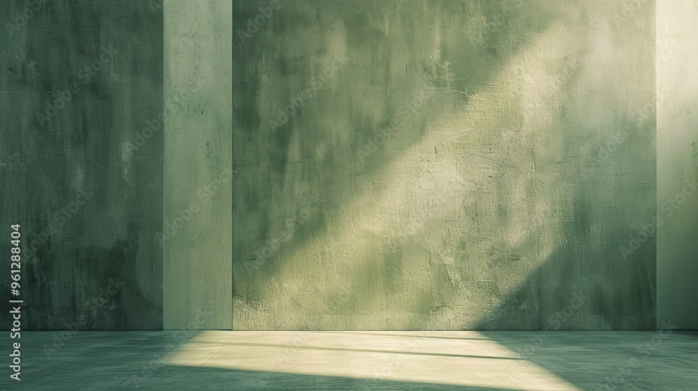 Smooth transition from olive green to sage with fine textures and soft light Smooth transition from olive green to sage with fine textures and soft light
