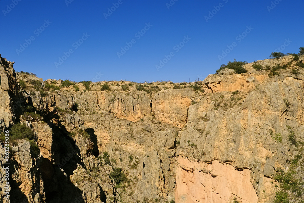 Fototapeta premium Cliff Landscape Background