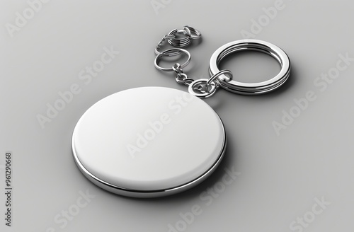 Blank Keychain Mockup