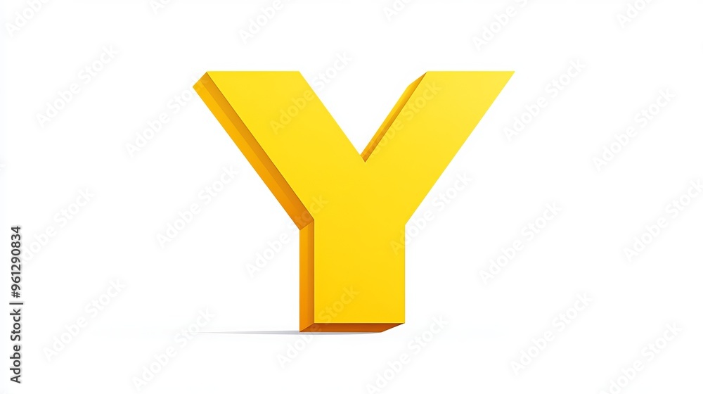 Fototapeta premium Volumetric letter 