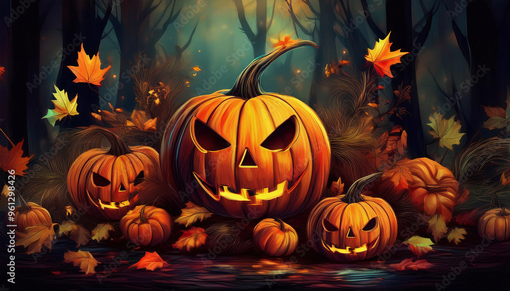 Halloween pumpkin Halloween pumpkin