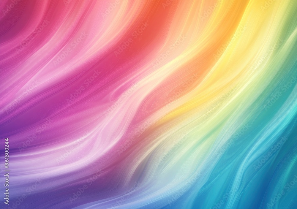 Abstract Rainbow Swirls Abstract Rainbow Swirls