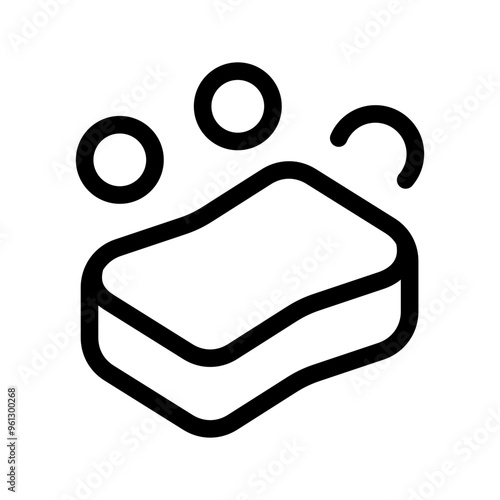 Sponge Icon Vector Symbol Design Illustration