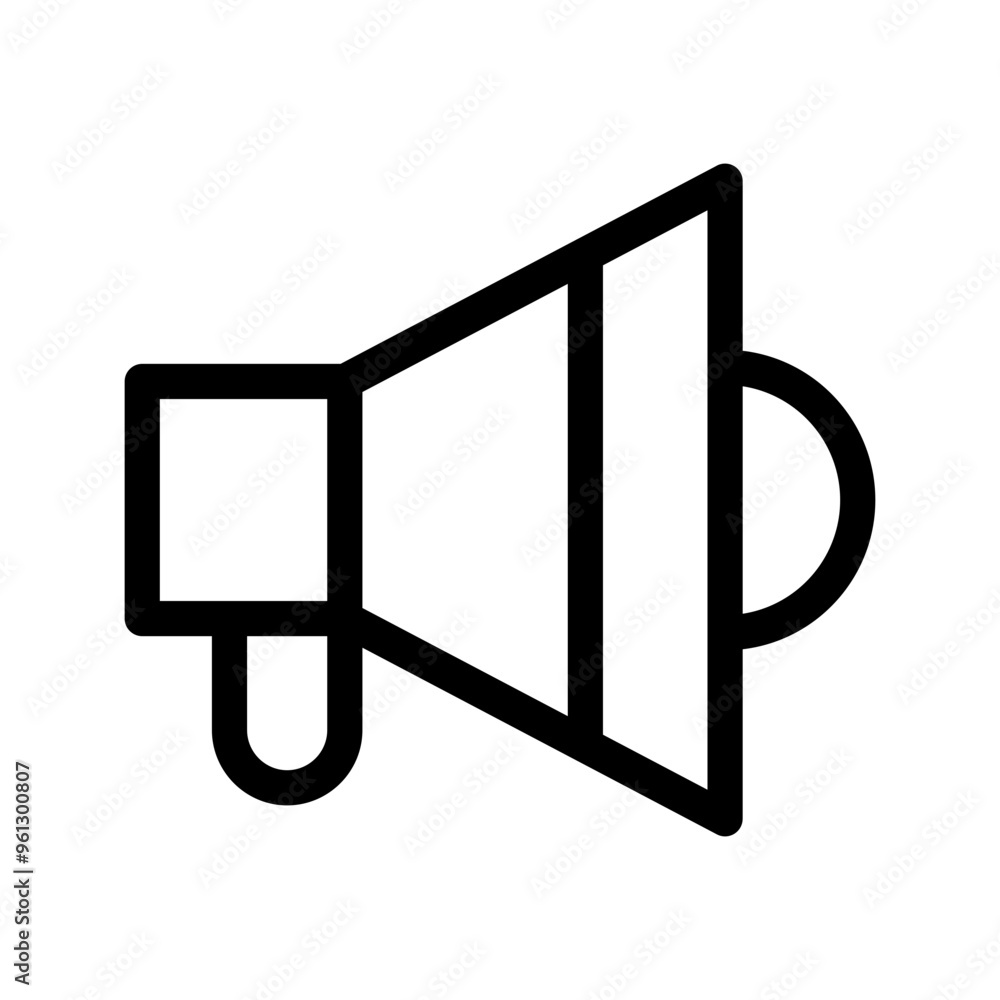 Announcement Icon Vector Symbol Design Illustration Announcement Icon Vector Symbol Design Illustration
