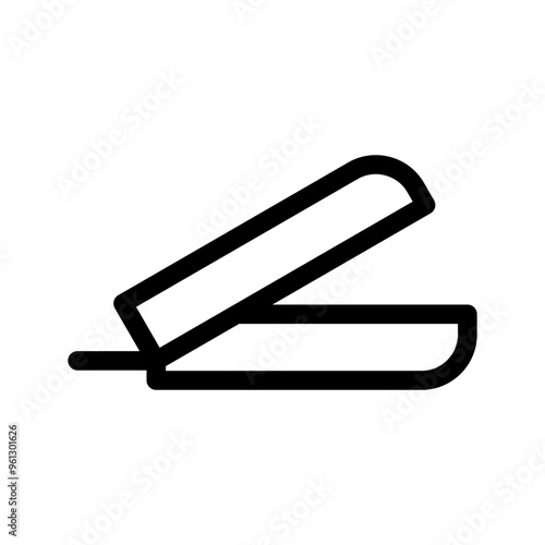 Straightener Icon Vector Symbol Design Illustration