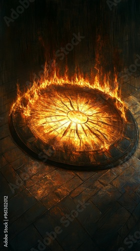 Temporal Flames, Sundial