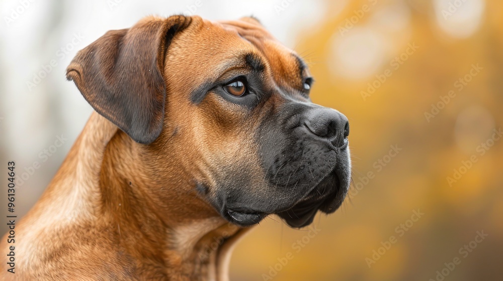 Close-up Portrait of a Brown Dog Close-up Portrait of a Brown Dog