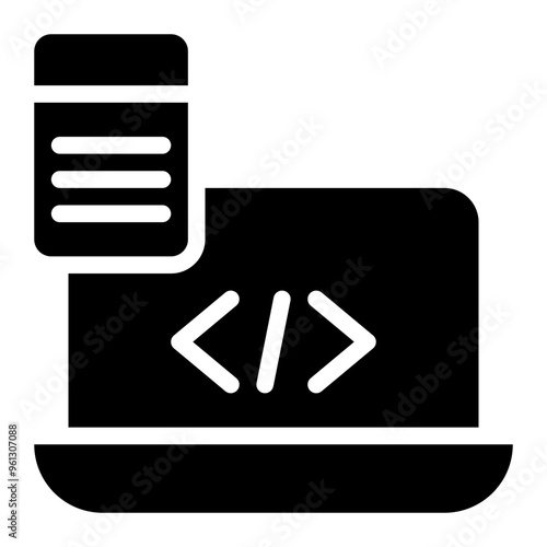 class, object, programming, coding, object oriented, oop solid or glyph icon