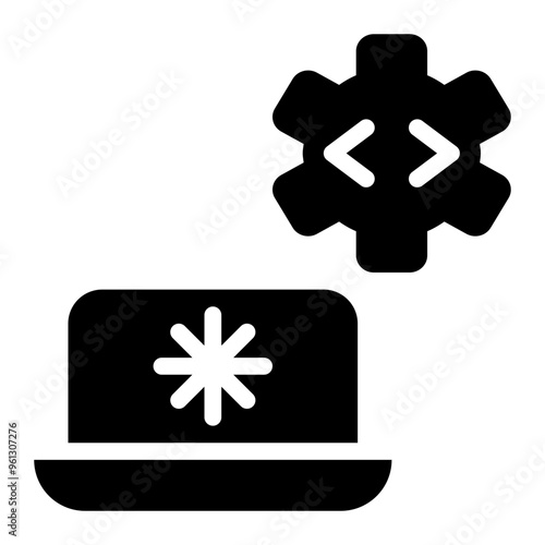 decoding, cryptography, decompression, conversion, programming, decode solid or glyph icon