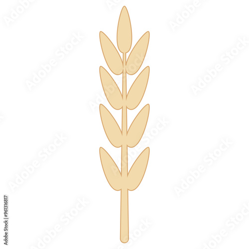 Wheat Grain Illustration