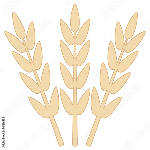 Wheat Grain Illustration