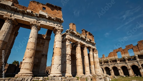 roman amphitheater in pula country