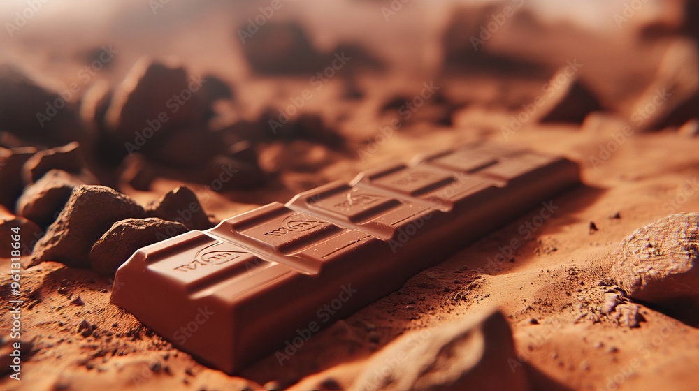 Mars chocolate bar in mars planet Mars chocolate bar in mars planet