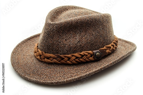 Alpine Hat Adventure Allegretto Isolated on White