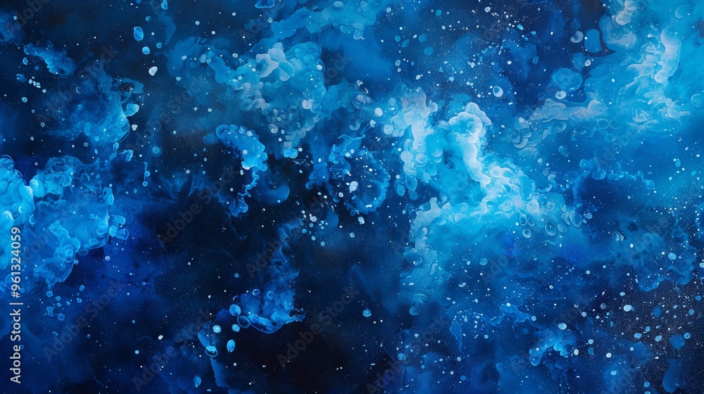 Abstract blue geometric shape liquid splash texture Abstract blue geometric shape liquid splash texture
