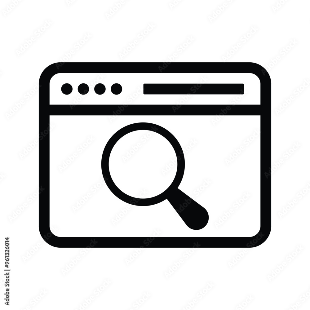 Browser search icon Browser search icon