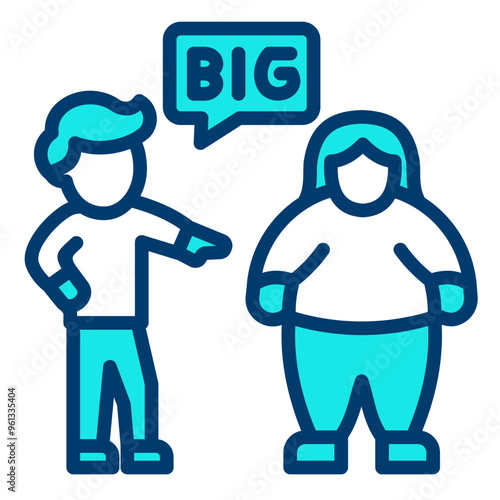 Body Shaming Icon