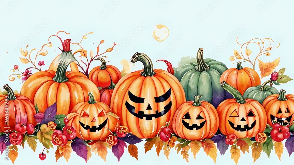 Fototapeta premium halloween pumpkin