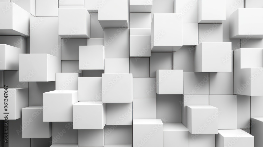 White Cube Wall Abstract Background White Cube Wall Abstract Background