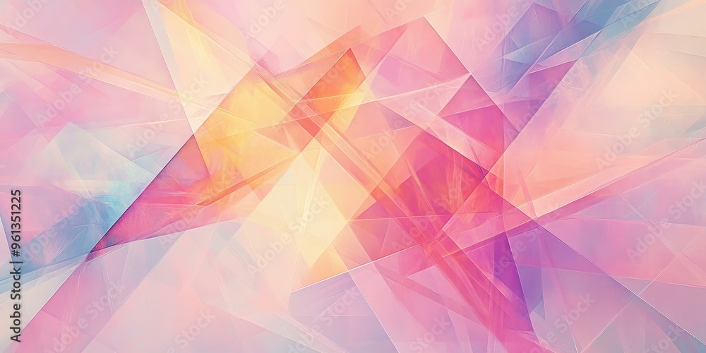 Abstract geometric background with pastel colors. Abstract geometric background with pastel colors.