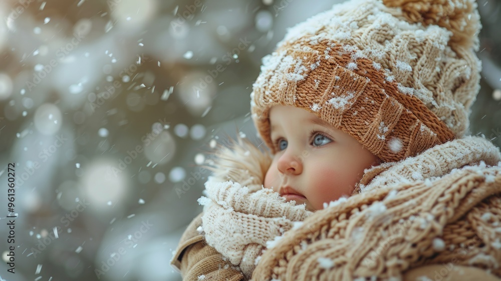 Cute girl winter portrait Cute girl winter portrait