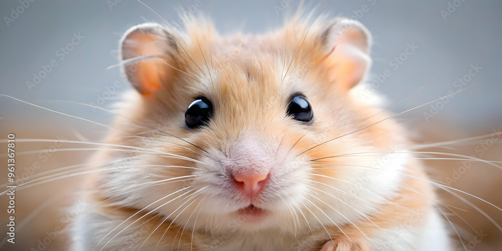 Curious Critter: An adorable hamster with wide, innocent eyes peeks over the edge, its tiny paws and twitching nose captivating viewers with its undeniable charm. Curious Critter: An adorable hamster with wide, innocent eyes peeks over the edge, its tiny paws and twitching nose captivating viewers with its undeniable charm.