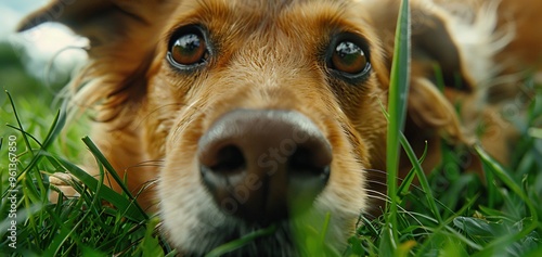 A Dog's Loving Gaze photo