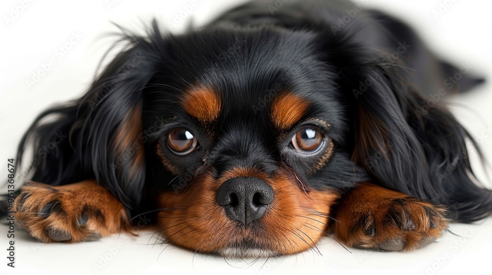 Cute Cavalier King Charles Spaniel Puppy Cute Cavalier King Charles Spaniel Puppy