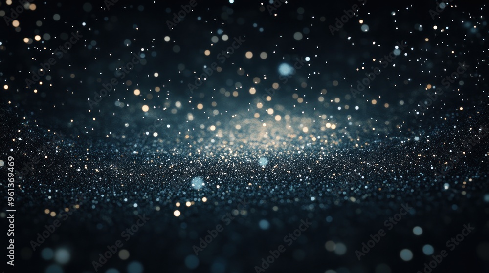 A mesmerizing display of shimmering particles against a dark background, evoking a magical atmosphere. A mesmerizing display of shimmering particles against a dark background, evoking a magical atmosphere.