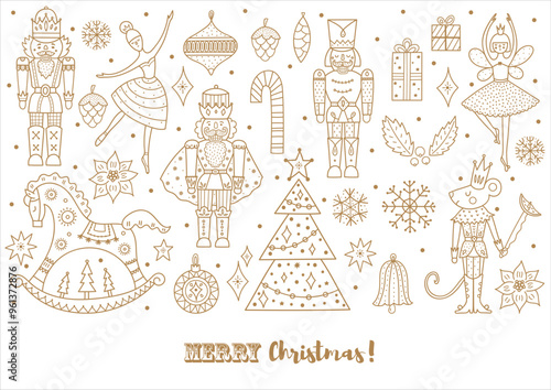 animal; background; ball; ballerina; boy; candy; card; celebration; christmas; christmas background; crown; cute; december; decoration; gold; design; drum; fabric; gift; girl; graphic; greeting card; 
