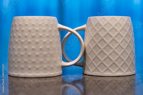 Coffee cups ready for a delicious brew