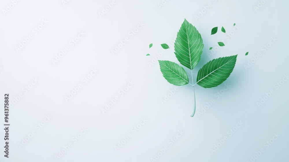 A company logo incorporating a green leaf, showcasing corporate commitment to environmental responsibility. A company logo incorporating a green leaf, showcasing corporate commitment to environmental responsibility.