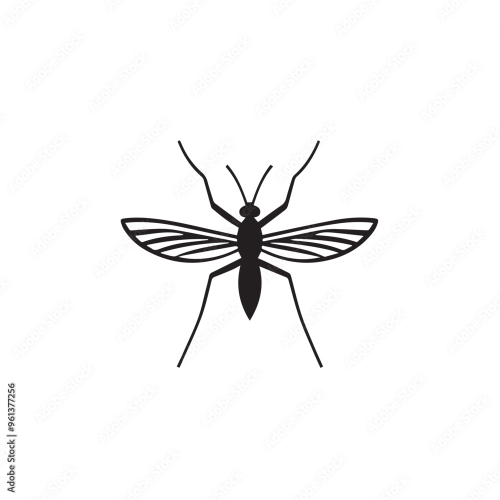 Mosquito in cartoon, doodle style . Image for t-shirt, web, mobile apps and ui. Isolated 2d vector illustration in logo, icon, sketch style, Eps 10, black and white. AI Generative Mosquito in cartoon, doodle style . Image for t-shirt, web, mobile apps and ui. Isolated 2d vector illustration in logo, icon, sketch style, Eps 10, black and white. AI Generative