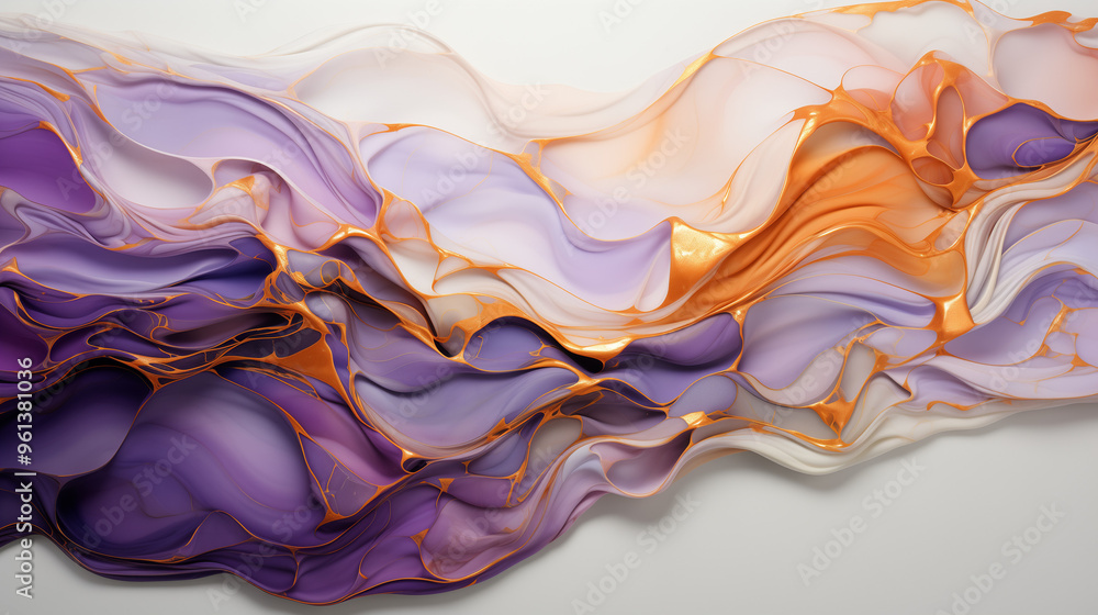 astarte.ai: Opalescent Flow in White and Violet astarte.ai: Opalescent Flow in White and Violet