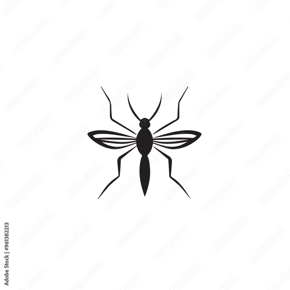 Mosquito in cartoon, doodle style . Image for t-shirt, web, mobile apps and ui. Isolated 2d vector illustration in logo, icon, sketch style, Eps 10, black and white. AI Generative Mosquito in cartoon, doodle style . Image for t-shirt, web, mobile apps and ui. Isolated 2d vector illustration in logo, icon, sketch style, Eps 10, black and white. AI Generative