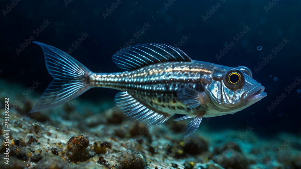 Speckled Sandperch: A close-up of a Speckled Sandperch, a vibrant and captivating marine species, showcasing its intricate markings and unique features. Speckled Sandperch: A close-up of a Speckled Sandperch, a vibrant and captivating marine species, showcasing its intricate markings and unique features.