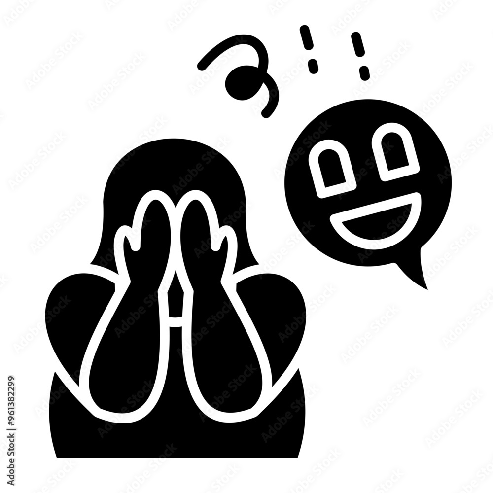 Obraz premium Mockery Icon