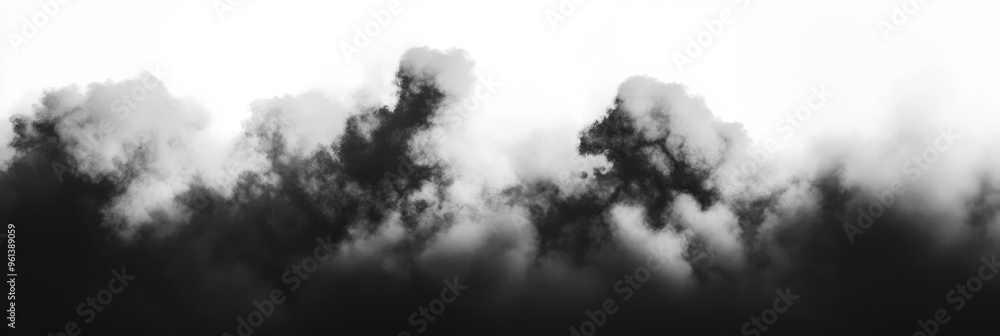 An overlay effect of a grain gradient noise black and white texture on a transparent background. An overlay effect of a grain gradient noise black and white texture on a transparent background.