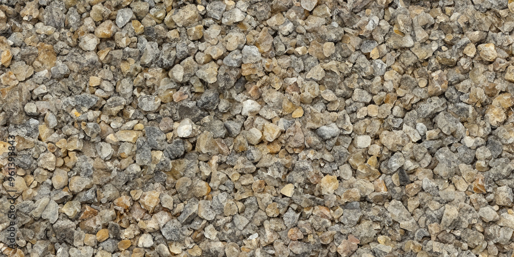 Close-up of natural gravel background for textured design Close-up of natural gravel background for textured design