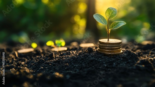 Wallpaper Mural Carbon trading to support net-zero initiatives and carbon neutrality, exploring the financial benefits of sustainable practices Torontodigital.ca