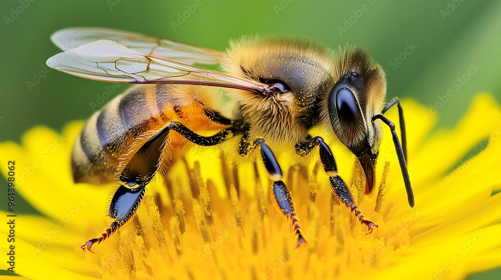 Apis mellifera, the honey bee, is an insect with a distinctive silhouette. Its anatomy includes specialized structures for pollination, such as pollen-laden legs. Apis mellifera, the honey bee, is an insect with a distinctive silhouette. Its anatomy includes specialized structures for pollination, such as pollen-laden legs.